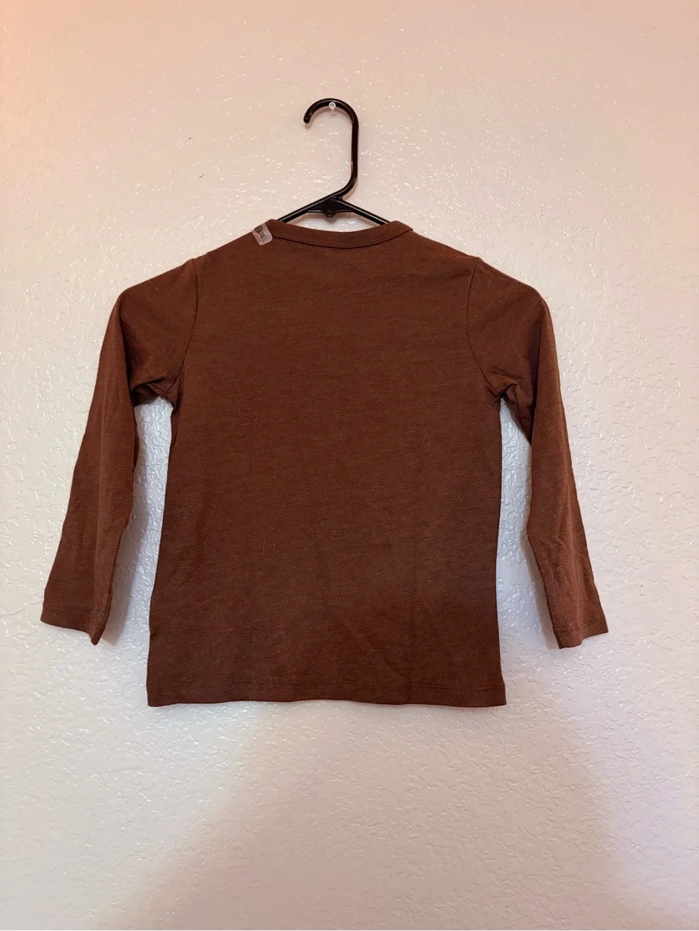 The Children's Place Brown Long-Sleeve Tee with Orange Monster Truck Graphic